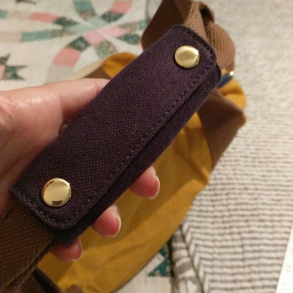 Spartina 449 Golden Two-Tone Anchor Duffle - Picture 8 of 12